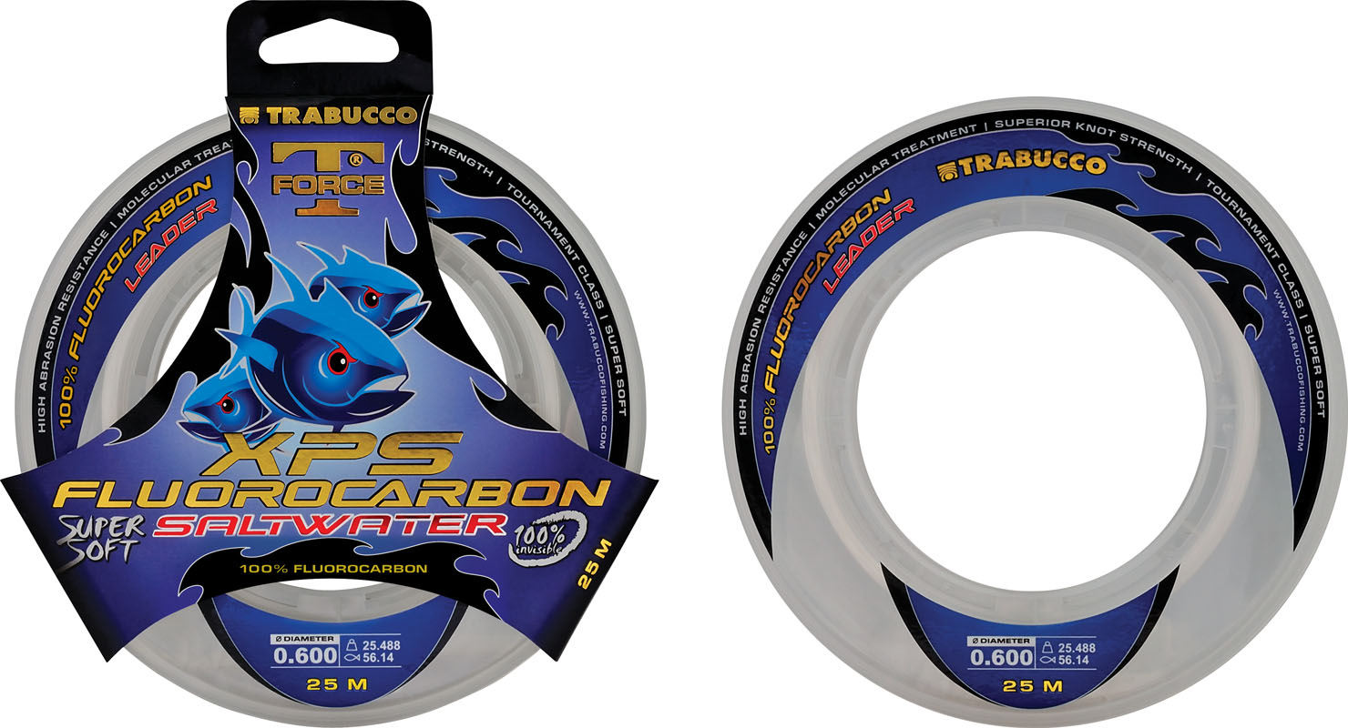 FLUOROCARBON SALTWATER 50 mt 0,300 mm